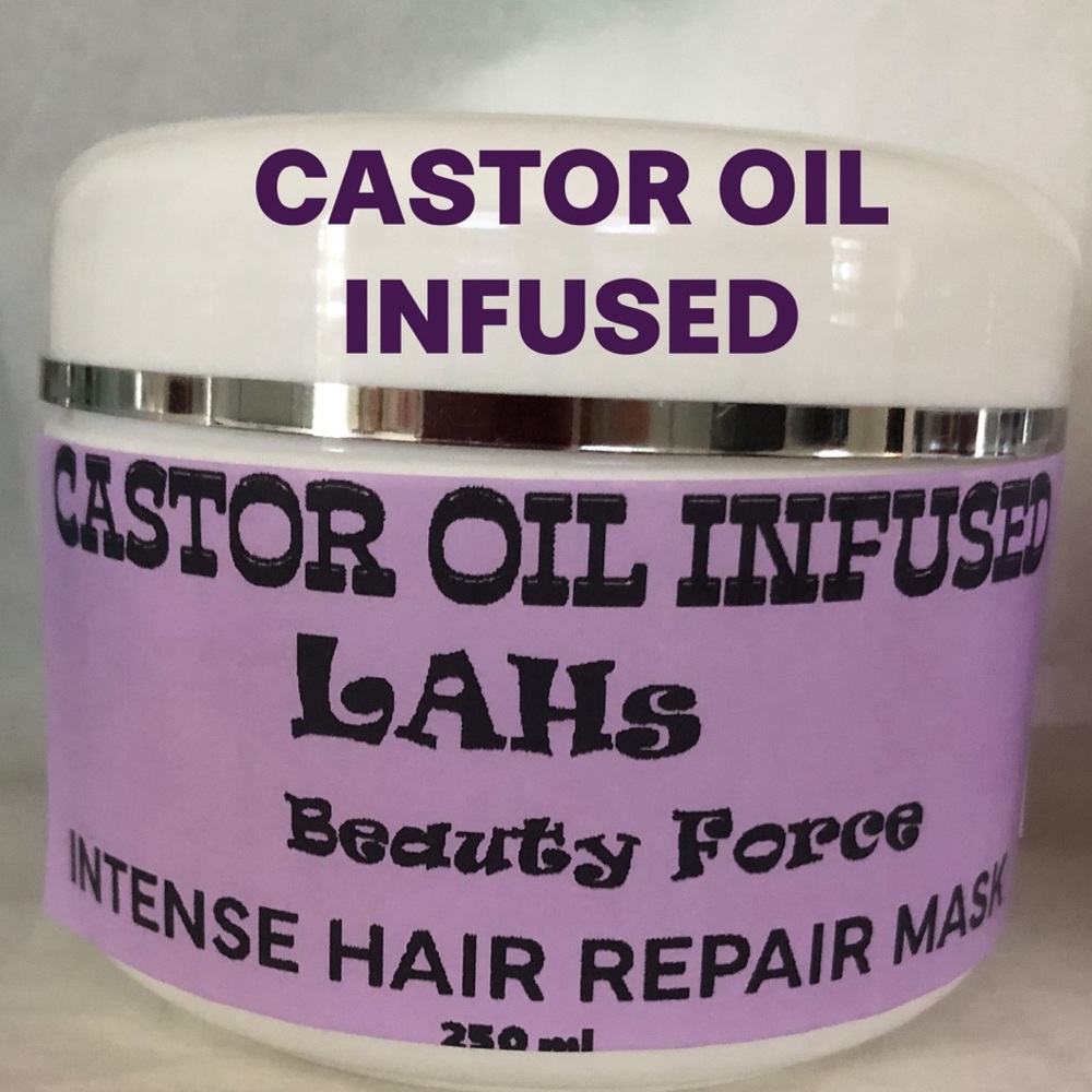 CASTOR OIL Infused Hair Mask- LAHs Beauty Force